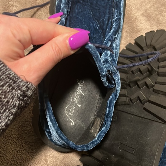 Free People Convertible Velvet Loafer - Picture 4 of 6